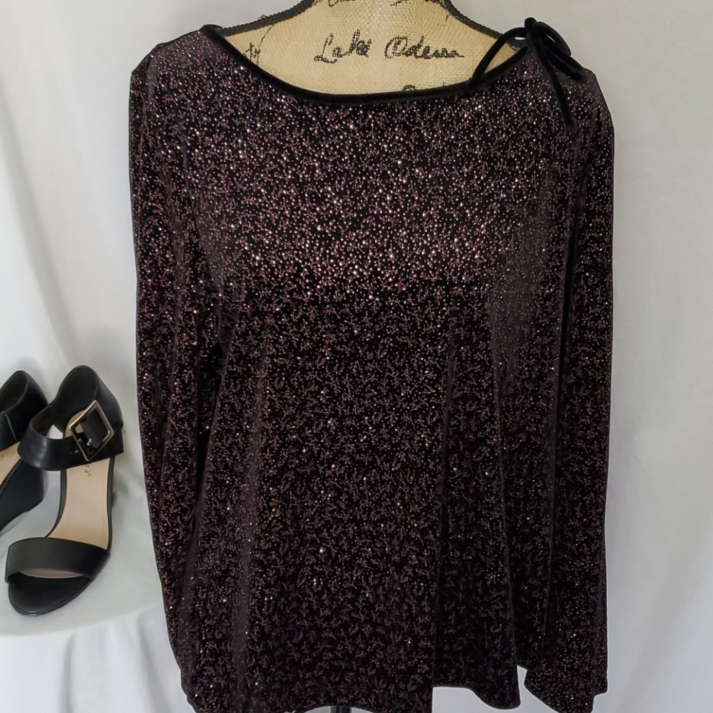 Notations Velvet Top